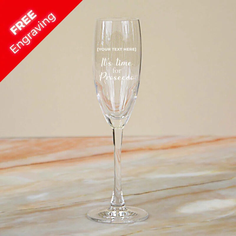 It's time for prosecco Glass in Gift Box
